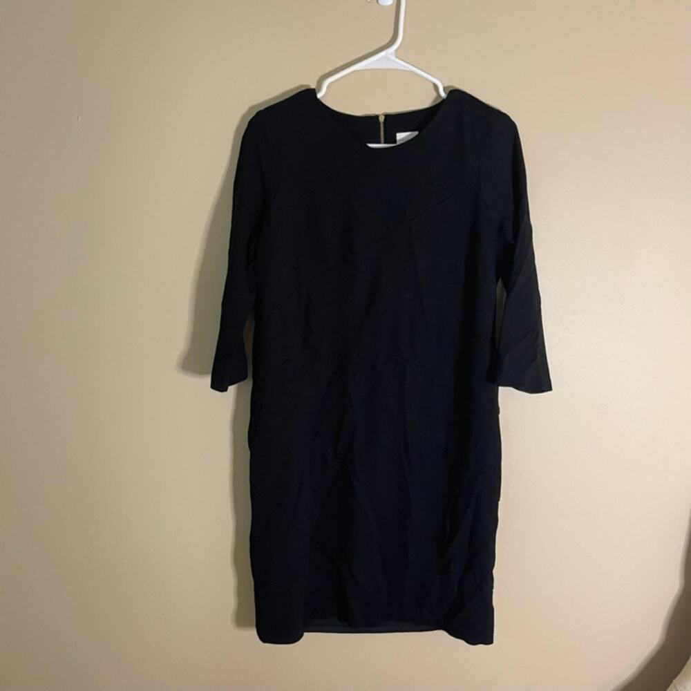 Chico's Size 1 (M) Black Dress